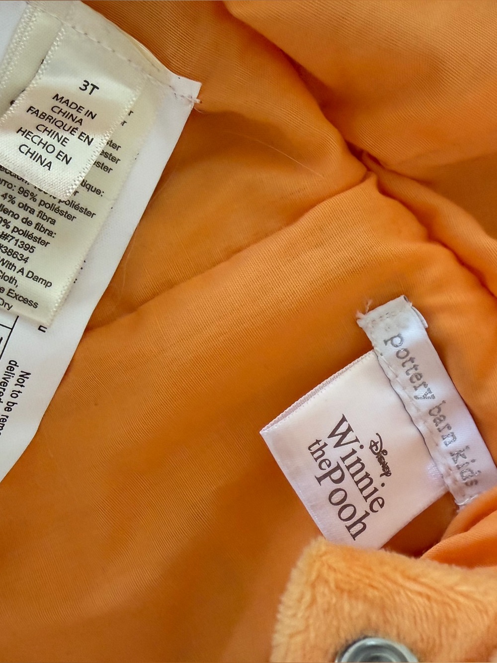 Pottery Barn Kids Tigger Costume 3T - Picture 3 of 4